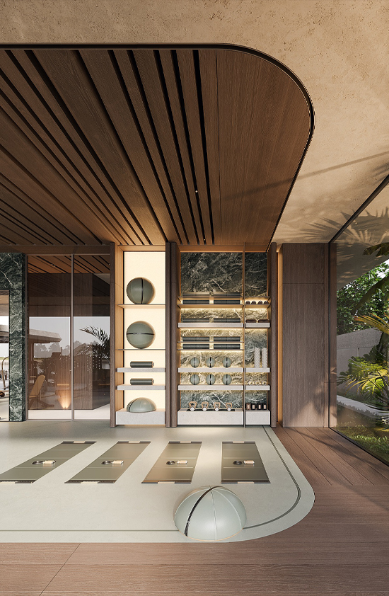 7 Siłownia Pent projekt wnętrza Hilight Design